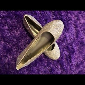 Sparkly flats for sale!